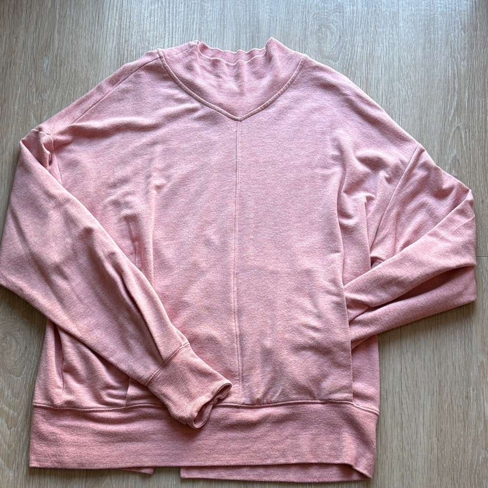 Athleta Women’s Soft Pink Crewneck Sweater
